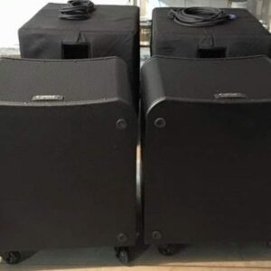QSC Subwoofer with Wheels